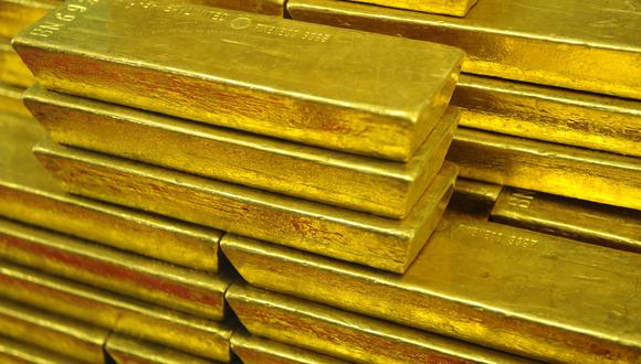 Los futuros del oro en Estados Unidos caían un 2.3%. (Foto: AFP)