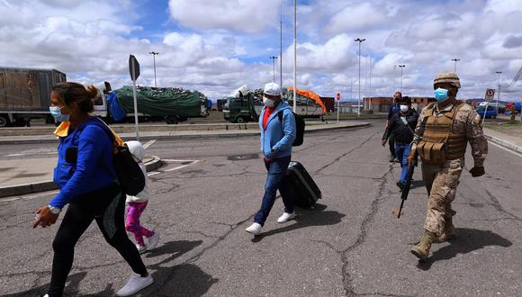 La crisis migratoria, que se prolonga desde hace un año, se ha agudizado en los últimos días en el norte de Chile. (Foto: AFP)