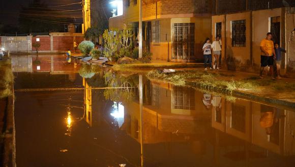 Viviendas terminaron inundadas ante el incremento del caudal del río Ica. (Foto: Andina)