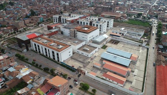 En este mes de marzo iniciarán trabajos de mejoramiento de suelo del Hospital Antonio Lorena del Cusco y se prevé esté terminado a finales del 2024, indicó el Pronis. (Foto: Pronis)