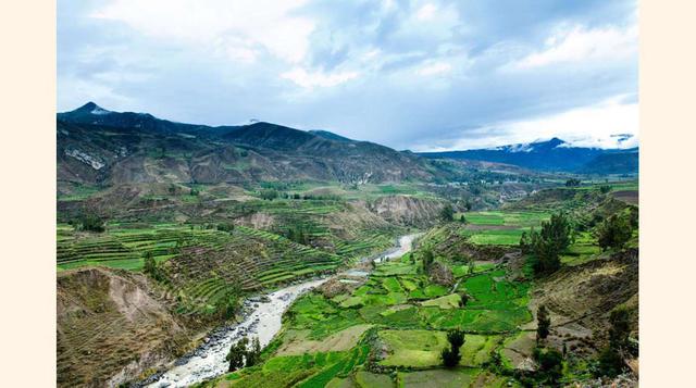 El valle del Colca en Arequipa.
