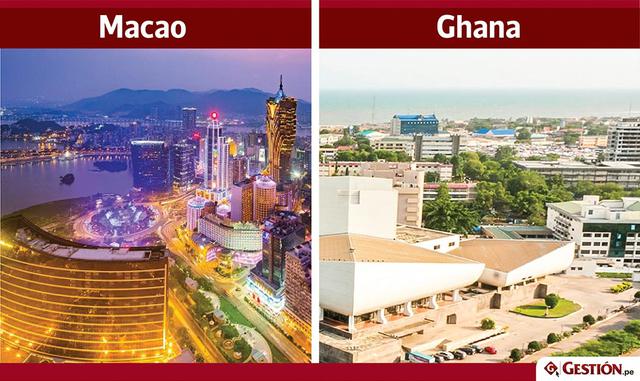 FOTO 22 | Macao y su economía de US$ 45,000 millones se asemeja al PBI de Ghana.