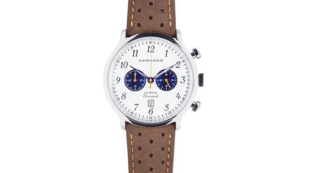 6. Armogan: Le Mans Chronograph. Precio: US$ 154.98, disponible en Huckberry. Armogan Spirit of St Louis. Precio: $225, disponible en Amazon.