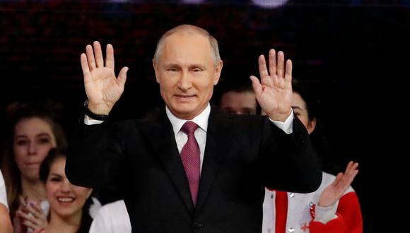 Mandatario ruso Vladimir Putin (Foto: Reuters)