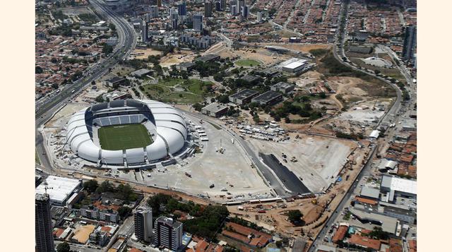 El nombre Estadio das Dunas y su diseño ondulado hace referencia a una de las atracciones naturales más impresionantes de la región: las dunas. (Foto: Reuters)