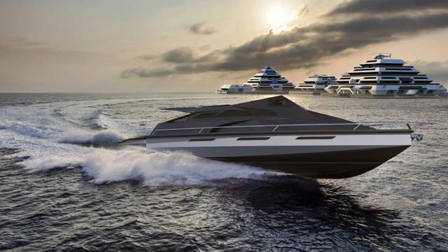 FOTO 4 | tome una de las lanchas rápidas tipo cápsula de las que Wayaland cuenta con una armada.