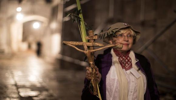 ​Jerusalén vive un Domingo de Ramos festivo después de 3 años. (Imagen referencial).