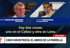 Difunden nuevos audios de Hinostroza con juez del Callao y empresario