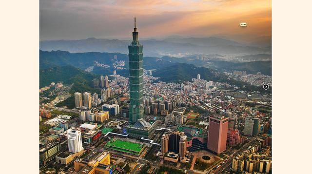 Taipei, puesto 19, con 6 millones 92 mil visitantes extranjeros, aumentó 2.0% respecto al 2012.