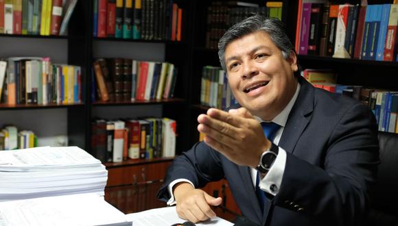 Luciano López también propuso que iniciar el procedimiento de vacancia contra el presidente Pedro Castillo por mantener a Iber Maraví Olarte en el Consejo de Ministros. (Foto: GEC)