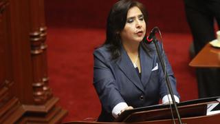 Ana Jara: Gana Perú dará la pelea por la presidencia del Congreso