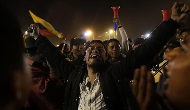 Este acuerdo termina con las protestas en el país, principalmente en la capital Quito. (Foto: EFE)