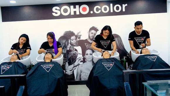 Soho Color prevé que la facturación por los servicios que brindan en sus peluquerías crecerá entre 15% a 20% este 2024. Foto: referencial.
