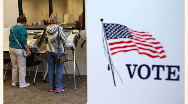 La votación, por sufragio universal indirecto sin balotaje, se lleva a cabo en los 50 estados y el Distrito de Columbia (que abarca la ciudad de Washington y no forma parte de ningún estado). (Foto: Reuters)