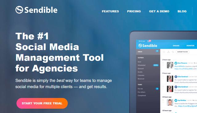 FOTO 9 | 9. Sendible
Automatización, automatización, automatización. Sendible es una herramienta de administración de redes sociales que lo tiene todo. En esta plataforma los usuarios tienen acceso a una gran variedad de servicios que incluyen desde programar y subir contenido, responder a sus seguidores, colaborar con múltiples equipos y desarrollar reportes de analytics. Sendible hace que sea muy fácil manejar tus redes sociales desde cualquier lugar. Es muy útil para construir una marca versus la construcción de una cuenta personal.