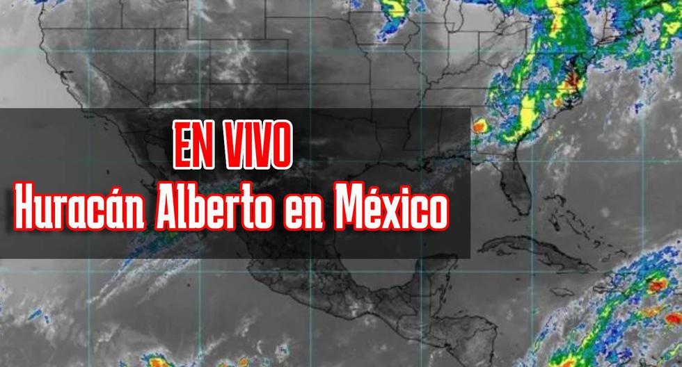 Hurricane Alberto 2024 LIVE – which provinces will probably be affected, the place we are going to make landfall and the opportunity of a path |  Weather service |  Where will the Nation go?  MIX