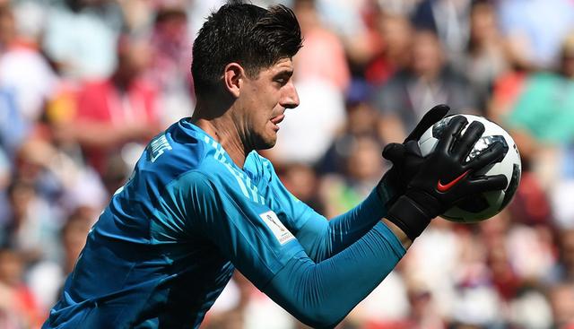 Por Thibaut Courtois, los merengues pagaron 39.2 millones de dólares. (Foto: AFP)