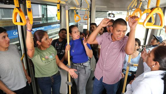 Metropolitano contará con personal incógnito en buses para prevenir acoso. (recreación) (Foto: ATU)
