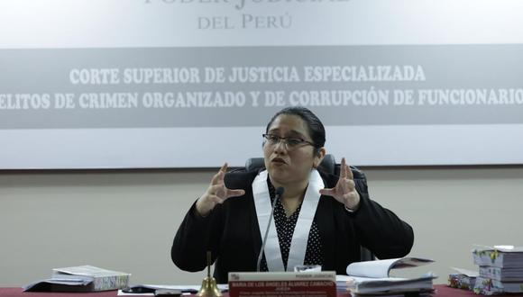 Jueza María Álvarez tuvo a su cargo la homologación del acuerdo. (Foto: GEC)