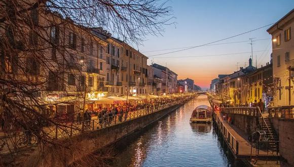 El Naviglio Grande, en Milán.| Foto: Pixabay