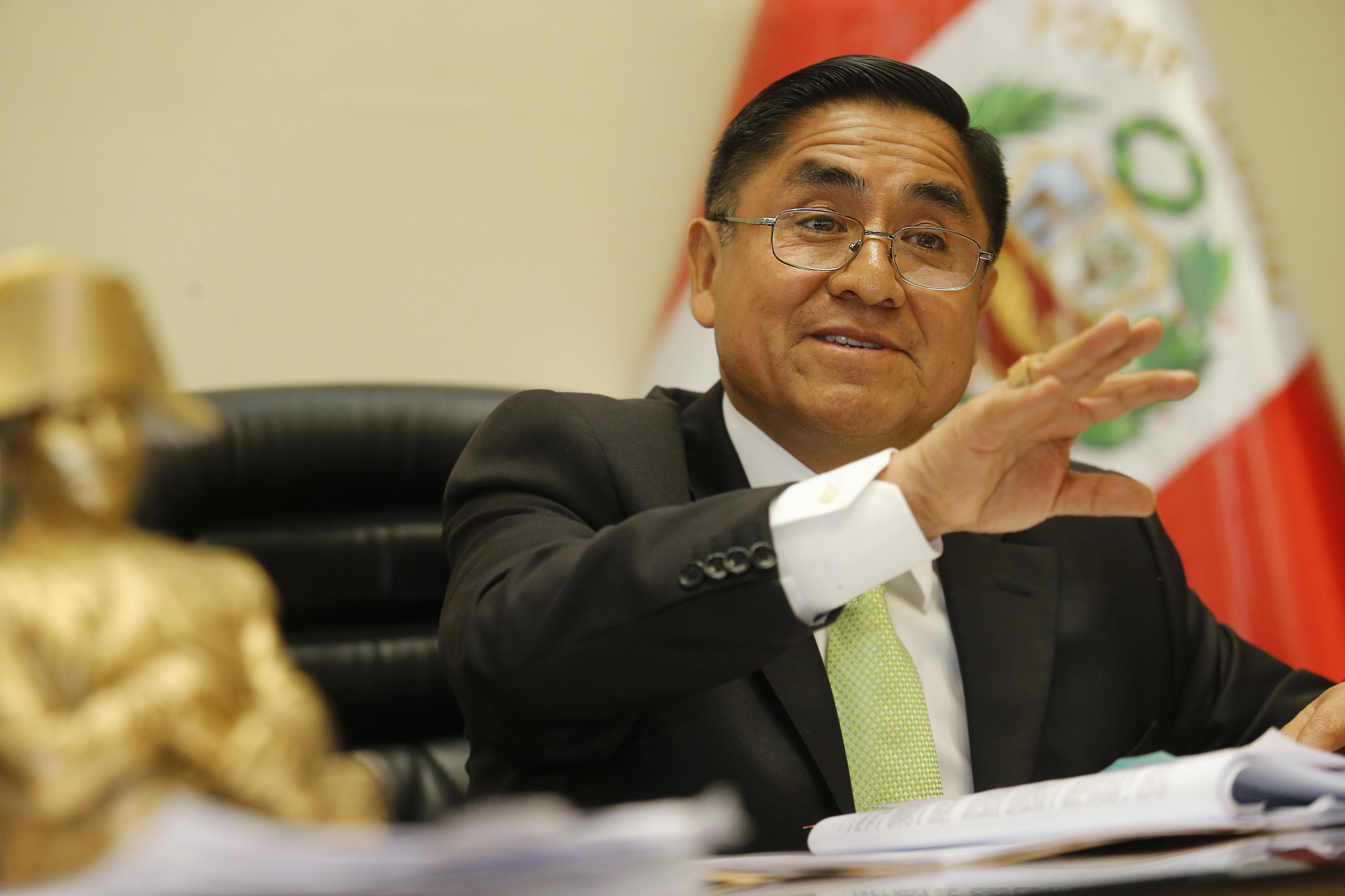 Hinostroza Pariachi es protagonista de varios audios que lo comprometen en el presunto delito de tráfico de influencias. (Foto: USI)