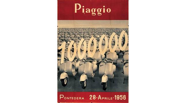 Y un 23 de abril de 1946, Piaggio & C. S.p.A. presentó en la Oficina Central de Patentes, Inventos, Modelos y Nombres de Marca del Ministerio de Industria y Comercio de Florencia una patente para una “motocicleta con un complejo racional de órganos y elem