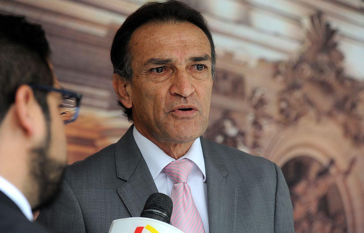 El congresista de Fuerza Popular Héctor Becerril negó haberse reunido con ex consejeros del CNM. (Foto: Congreso de la República)