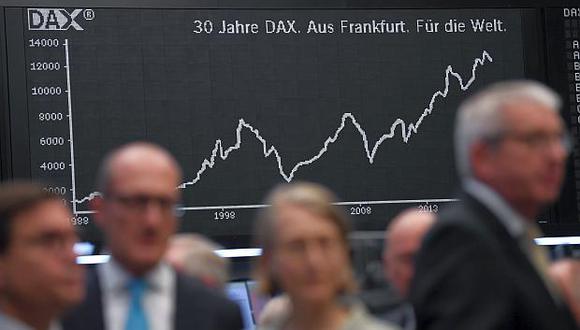 Bolsas europeas abrieron con índices positivos. (Foto: AFP)