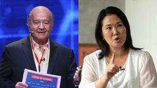 Keiko Fujimori calificó a Hernando de Soto como un “peligro para la salud de los peruanos”