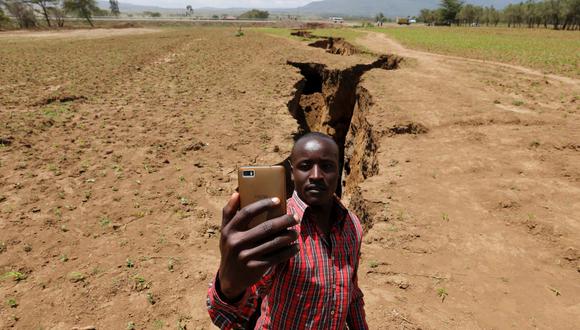 Esta grieta en el continente se extiende desde la región de Afar en Etiopía hasta Mozambique y según los cálculos, se ensancha 7 mm. anuales.  (Foto: Reuters)