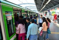 Línea 1 del Metro de Lima superó el medio millón de pasajeros transportados al día, según AATE 