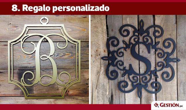 FOTO 2 | 8. Regalo personalizado

Los regalos personalizados son especiales porque rara vez podemos tener un artículo con un monograma de nuestras iniciales. Desde artículos para el hogar (u oficina) hasta placas personalizadas de equipaje (de madera, quizás) para ese amigo que le encanta viajar, ahora hay diversas maneras de mostrarle a su colega de trabajo cuánto tiempo usted dedicó a conseguir ese regalo único.
