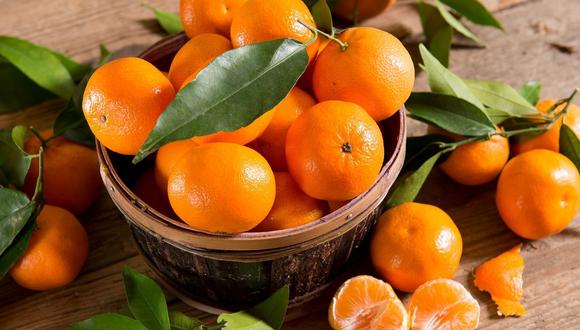 Las mandarinas tienen un alto porcentaje de vitamina C, un potente antioxidante. (Foto: Difusión)