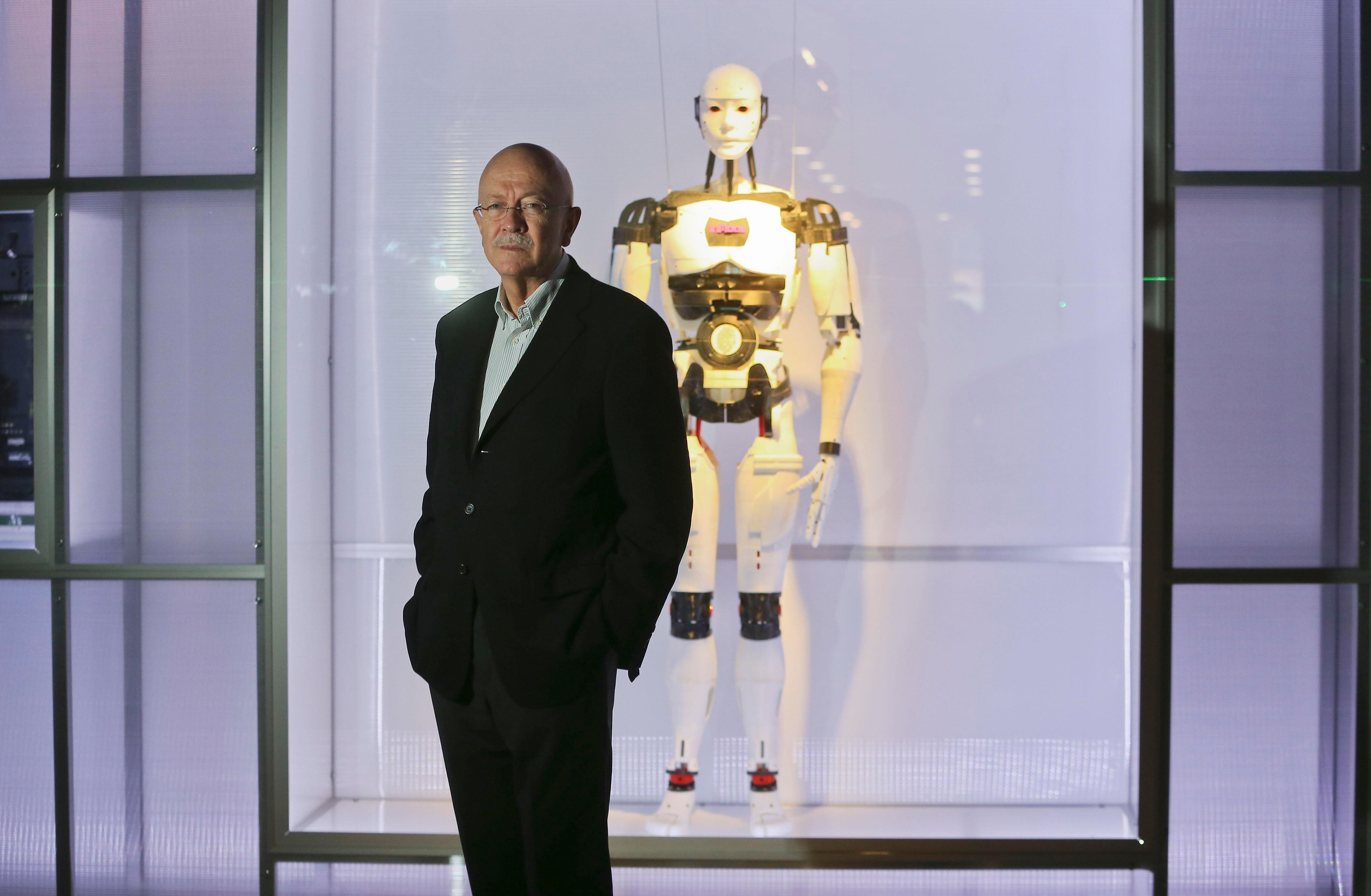 Andrés Ortega, experto en robótica.