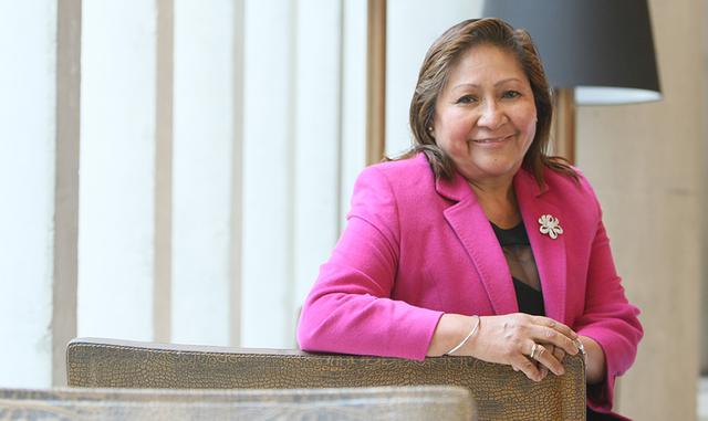 Foto 8 | Ana María Choquehuanca es considerada como la mujer del 2017 por el 0.9% de peruanos.