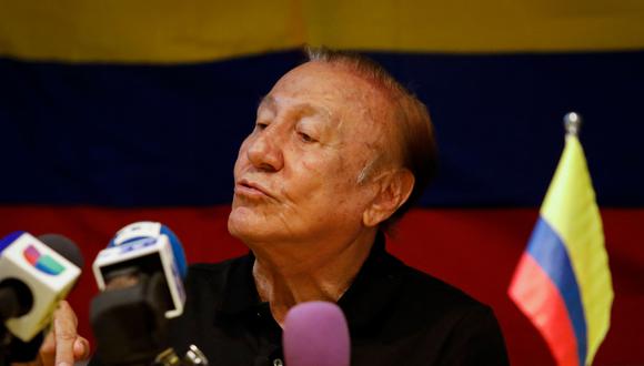 Rodolfo Hernández, candidato a la presidencia de Colombia. (Eva Marie UZCATEGUI / AFP)