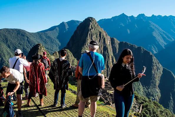 Peru. Machu Picchu. Ruins of Inca Empire City And Huayna Picchu Mountain In Sacred Valley. (Photo by: Marka/Universal Images Group via Getty Images)