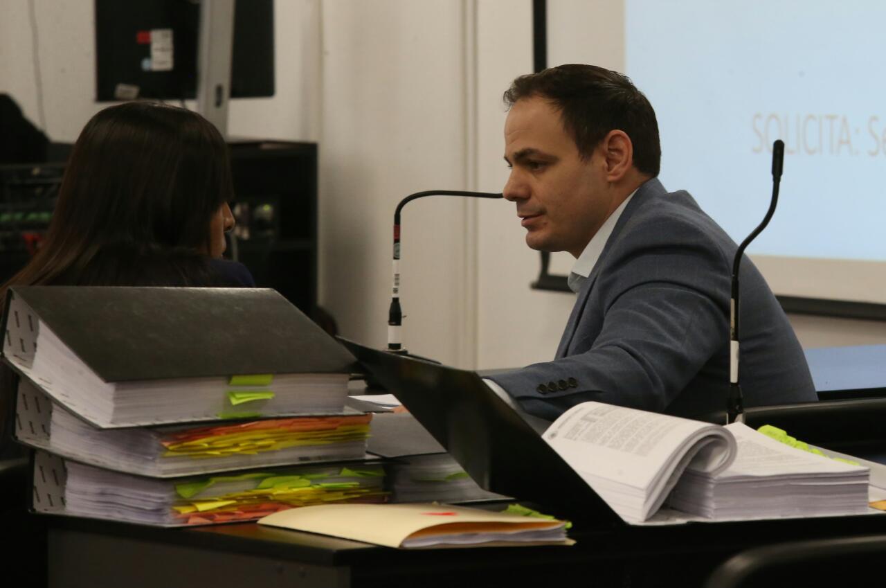 Mark Vito Villanella aclaró los ingresos que tuvo desde que llegó a vivir al Perú y cómo con sus ahorros pudo comprar terrenos en Chilca, los cuales son cuestionados según la tesis de la fiscalía.. (Foto: Fernando Sangama)