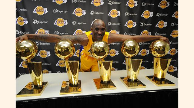El sueldo de Kobe Bryant (Lakers) supera los US$ 30 millones anuales (Foto:Getty)