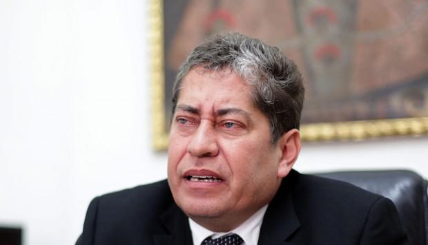 El magistrado del TC Eloy Espinosa-Saldaña dijo que se hizo respetar la institucionalidad del tribunal al rechazar incorporación de Gonzalo Ortiz de Zevallos. (Foto: GEC)