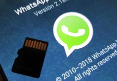 WhatsApp: pasos para ahorrar espacio moviendo la app a la memoria Micro SD del celular