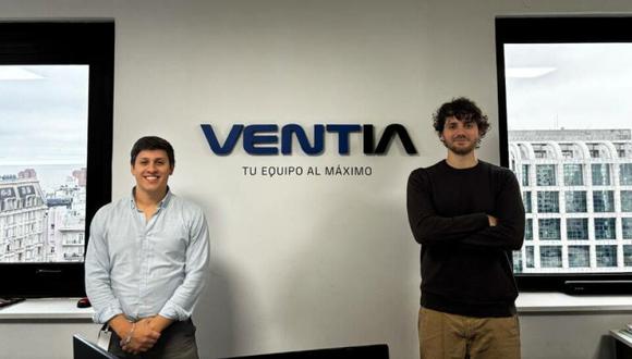 Agustín Suarez, CTO y fundador de Ventia; y Federico Barboni, director comercial y cofundador, anunciaron sus planes de expansión.
