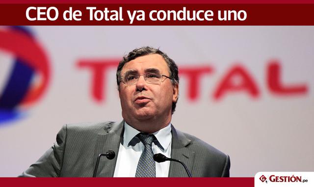 FOTO 4 | CEO de Total ya conduce uno. El máximo responsable de Total SA, Patrick Pouyanné, reveló que ya tiene un auto eléctrico. Y reconoció que, ciertamente, “es un poco extraño para el CEO de una compañía de petróleo y gas” pero quería probarlo.