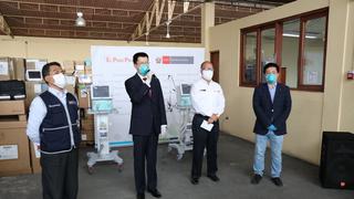 China Three Gorges donó al Minsa ventiladores y equipos médicos para el COVID-19
