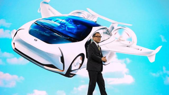 Joby Aviation se encuentra desarrollando un pequeño avión eléctrico de cinco plazas con despegue y aterrizaje verticales, similar a un helicóptero. (AFP)