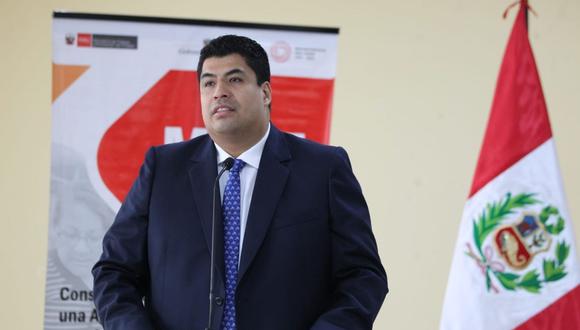 El ministro de Trabajo, Antonio Varela señaló  que lo que tenemos que hacer es que nuestros jóvenes salgan del colegio con un valor agregado. (Foto: Agencia Andina).