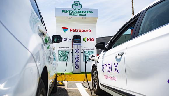 Hay alrededor de 54 puntos de recarga para vehículos eléctricos en Perú, pero solo cuatro son "rápidos". (Foto: EnelXPerú)