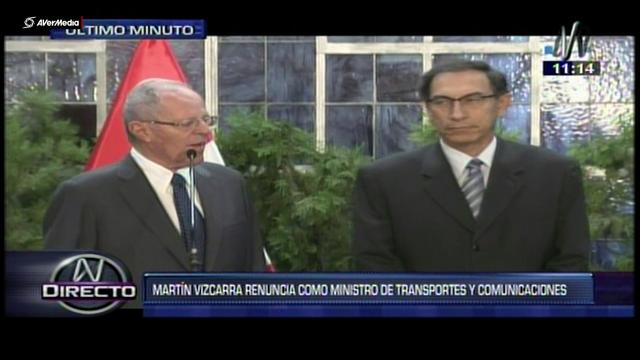 Foto 29: El Congreso decidió esperar hasta el lunes 22 de mayo de 2017 debido a la presentación del informe sobre la adenda de la Contraloría liderada por Édgar Alarcón. Justo antes de la presentación, Vizcarra renunció al cargo y evitó una probable censura posterior del Congreso con mayoría opositora.