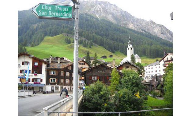 Paso de San Bernardino, Suiza