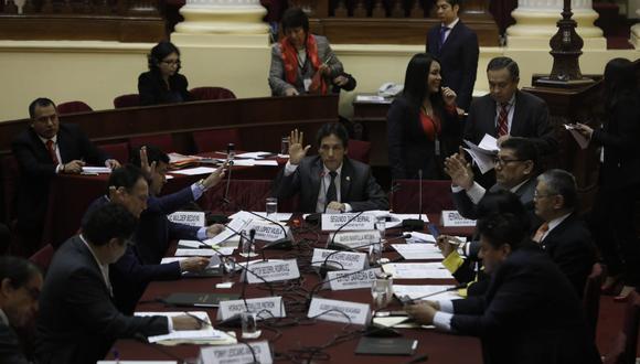 La Comisión de Fiscalización es presidida por el fujimorista Segundo Tapia. (Foto: GEC/ Anthony Niño De Guzmán)